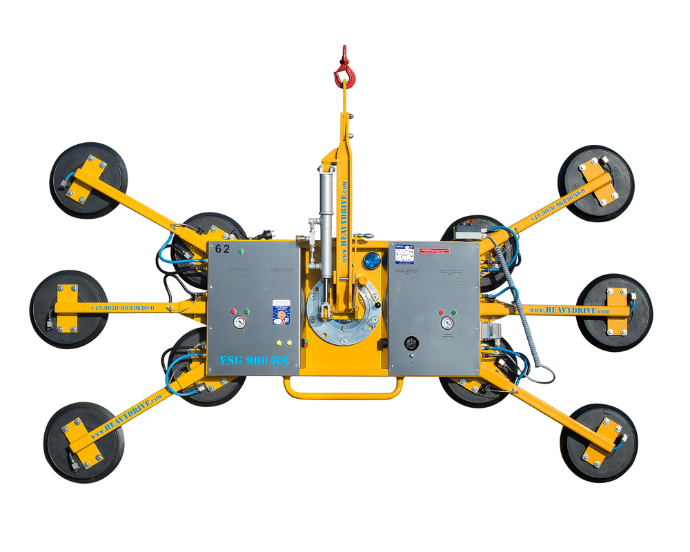 Вакуумный захват VSG 450 KS грузоподъемность 450 кг, узкая версия | Вакуумный захват VSG 450 KS грузоподъемность 450 кг, узкая версия